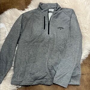 Callaway Heather Gray Performance Pullover